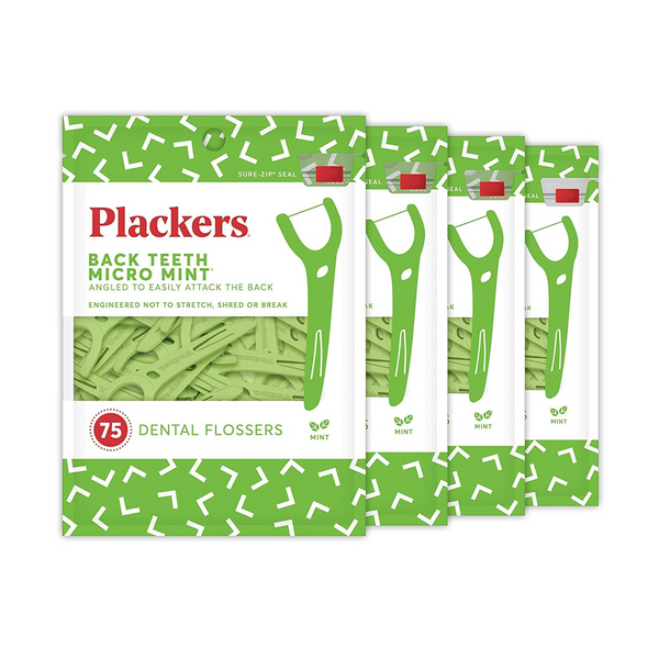300 Plackers Back Teeth Micro Mint Dental Flossers
