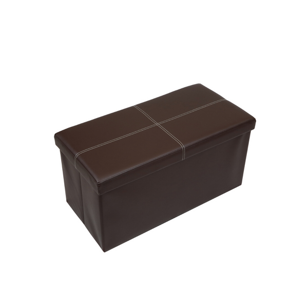 Otto & Ben 30" Folding Storage Ottoman Bench w/ Memory Foam Top (Select Styles)