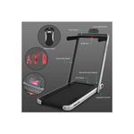 Cinta de correr plegable con pantalla dual