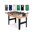2x4ft 10-in-1 Combo Game Table Set