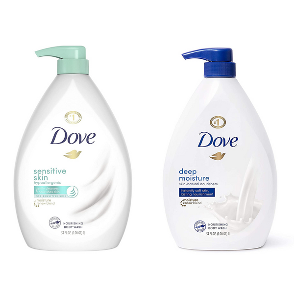Dove Body Wash with Pump On Sale