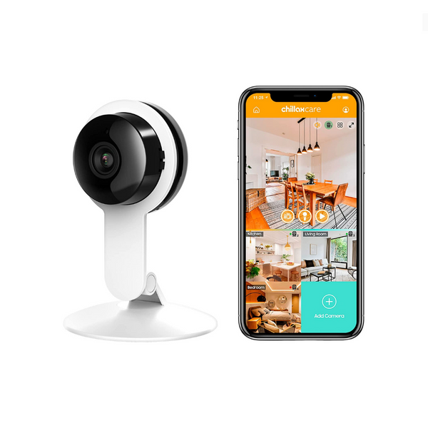 Cámara de seguridad interior inteligente 1080P con visión nocturna