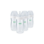 NUK Simply Natural Bottles with SafeTemp, Neutral