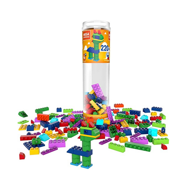 Mega Construx Wonder Builder 220 piezas Tubo de construcción