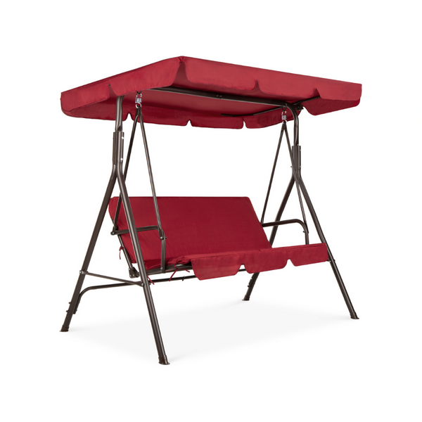 Outdoor Convertible Canopy Swing Glider Lounge Chair (4 Colors)