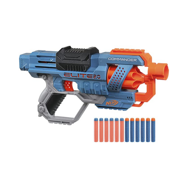 Lanzador de dardos Nerf Elite 2.0 Commander RD-6
