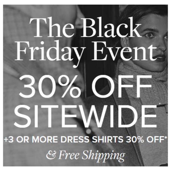 Brooks Brothers Black Friday Deals are LIVE