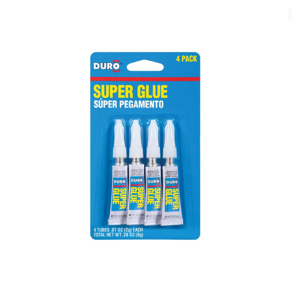 4 Tubes of Duro Super Glue