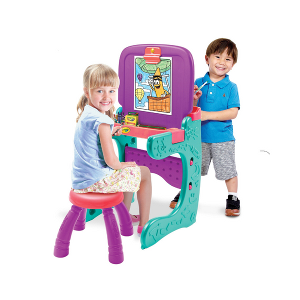 Caballete/escritorio convertible Crayola Art N Activity Studio