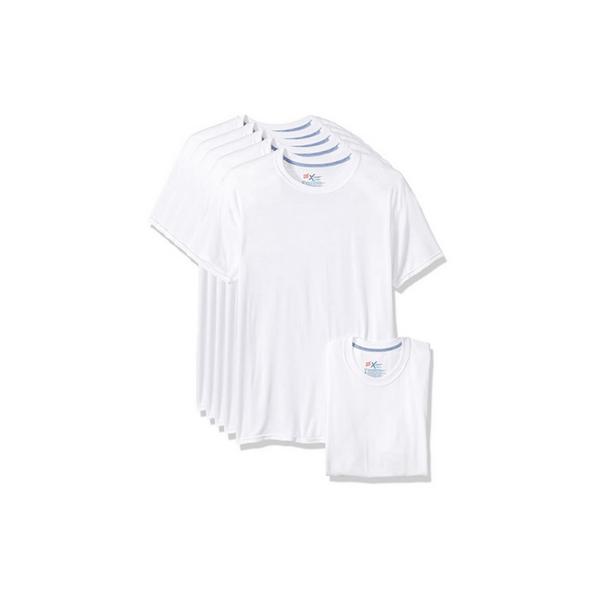 5 Hanes Men's X-Temp Comfort Cool Crewneck Undershirts