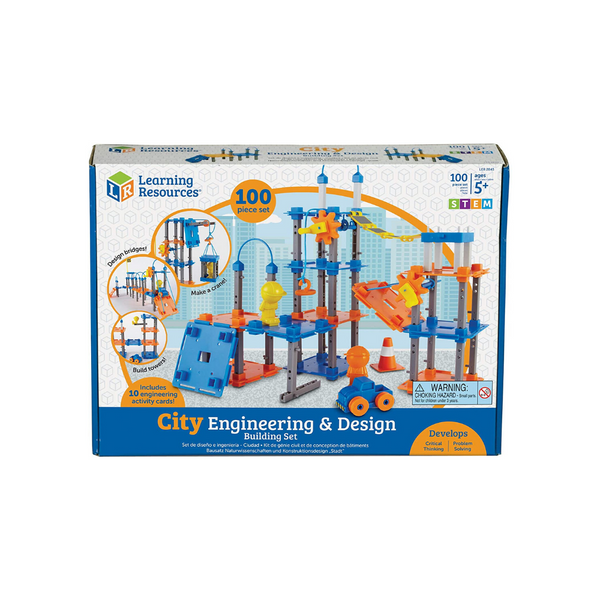 Learning Resources City Engineering And Design STEM Building Set