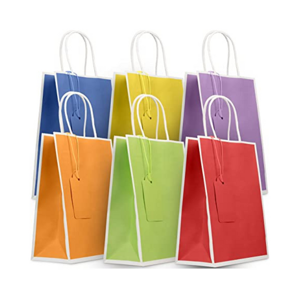 24 Gift Bags With Name Tags