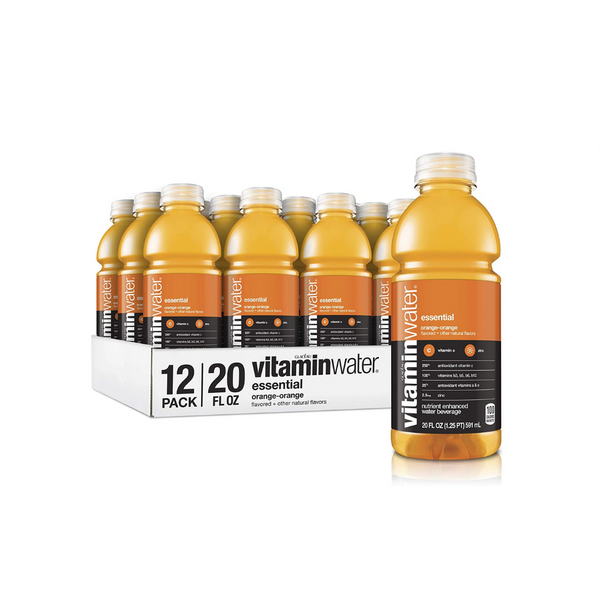 12 Bottles Of vitaminwater On Sale (5 Flavors)