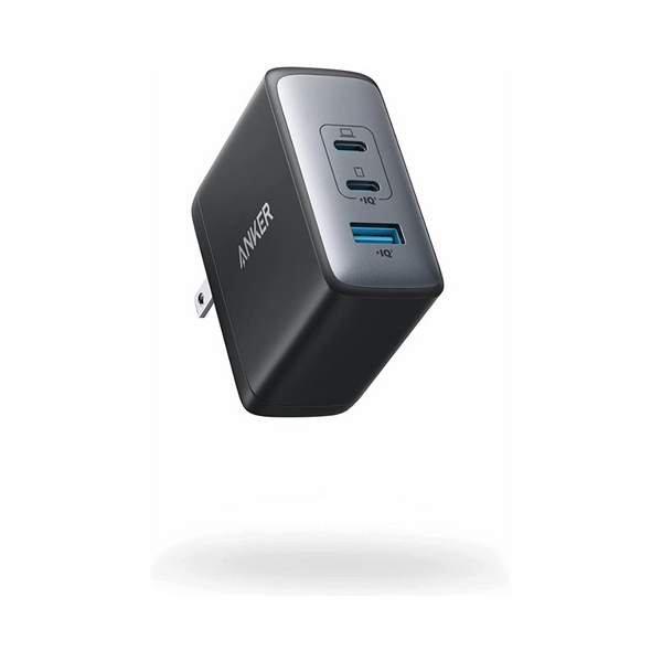 Cargador Anker USB-C 736 GaN de 3 puertos