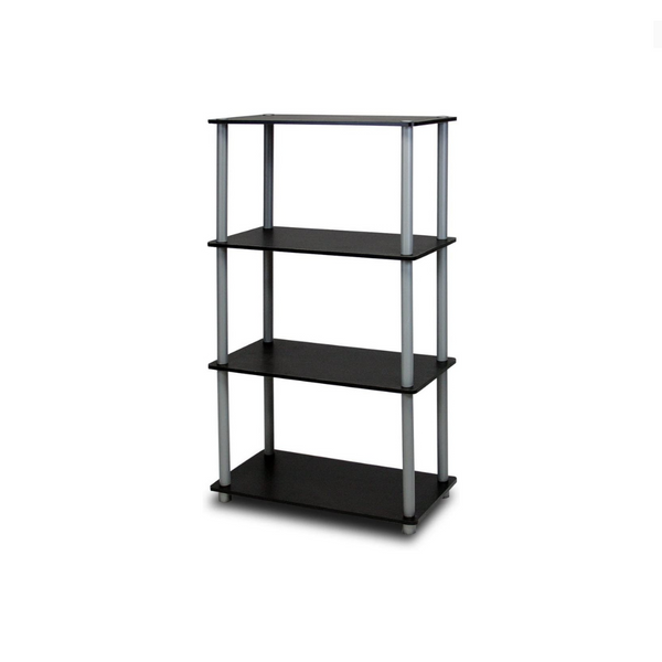 Furinno Turn-N-Tube 4-Tier Multipurpose Shelf Display Rack