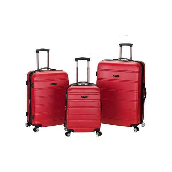3 Piece Rockland Expandable Luggage Set