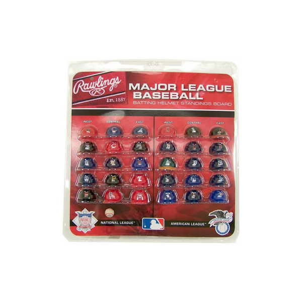 MLB Major League Baseball Deluxe Helmet Standings Board