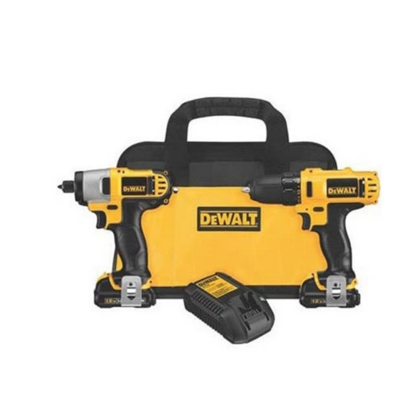 DEWALT 12V MAX Impact Driver And Drill Combo Kit
