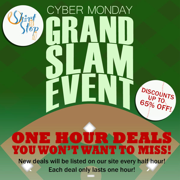 ShirtStop Kids Clothing Cyber Monday GrandSlam Event going on NOW!