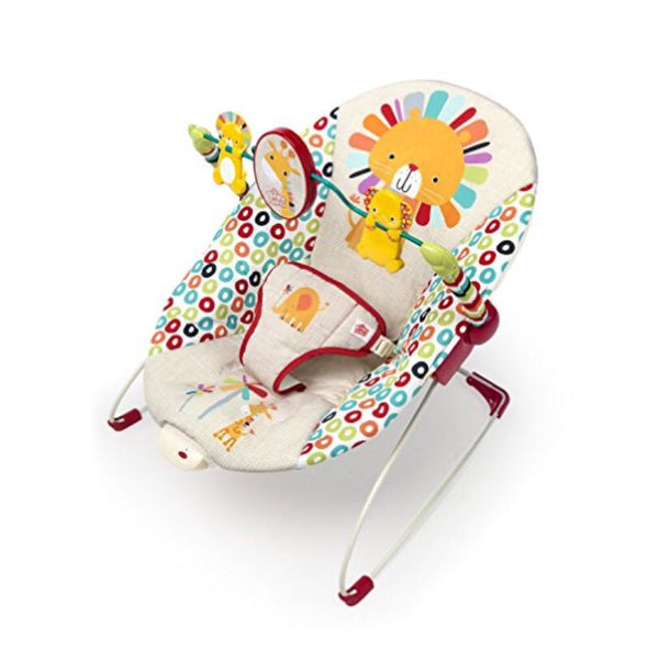 Hamaca juguetona con molinetes de Bright Starts