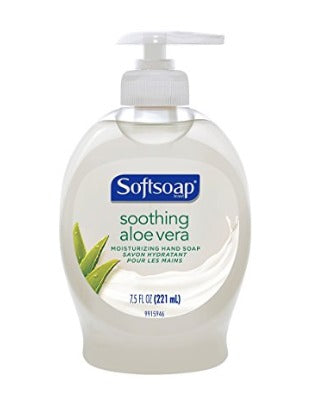 Pack of 6 Softsoap Liquid Hand Soap, Aloe