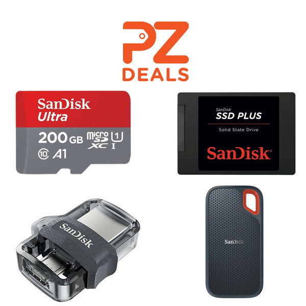 Hasta 45% de descuento en productos de memoria Sandisk seleccionados