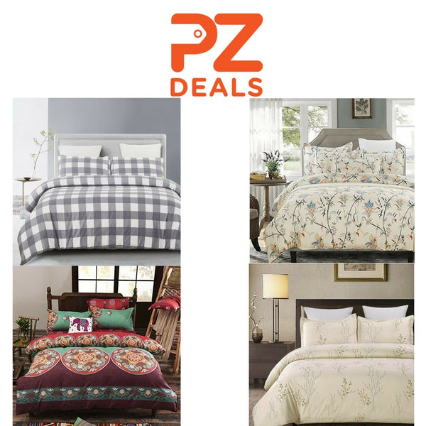 50% Off Microfiber Duvet Cover Sets