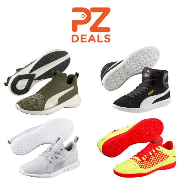 Up to 75% off men's, women's & kids shoes & clothing from Puma