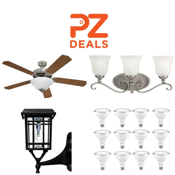 Up to 40% off Select Ceiling Fans and Light Fixtures