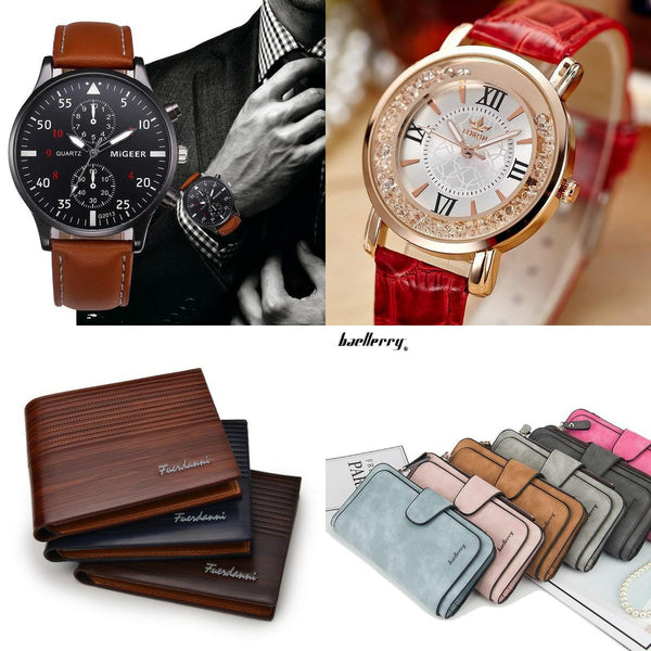 90% OFF all luxury watches, wallets and handbags from Shack 'N More