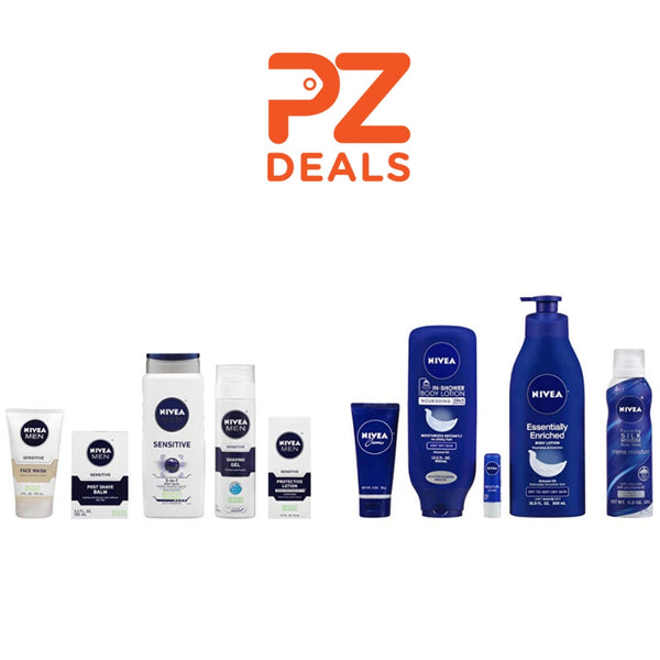 Nivea 5 piece gift sets