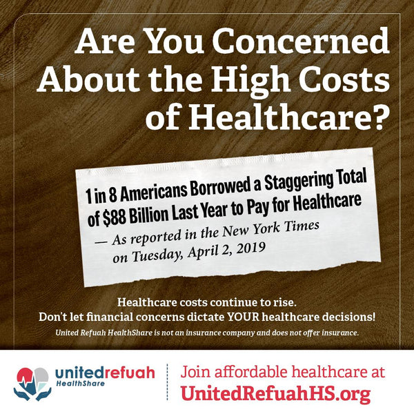 ANUNCIO: ¡Administre sus gastos de atención médica con United Refuah HealthShare!