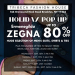 Sample Holiday Sale! Up To 80% Off Zegna Suits, Shirts, Ties And More