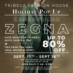 Sample Holiday Sale! Up To 80% Off Zegna Suits, Shirts, Ties And More