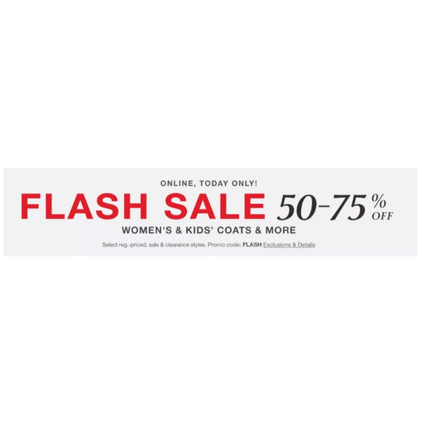Macy’s Flash Sale: Up To 75% Off Women's And Kids Winter Coats