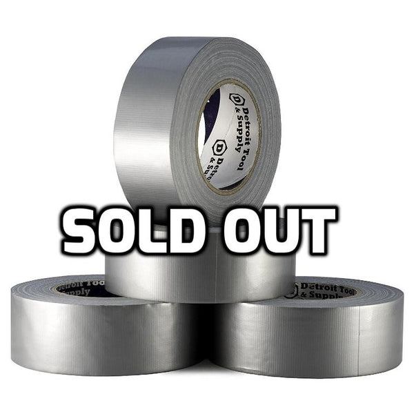 4 rolls of Detroit Tool and Supply duct tape