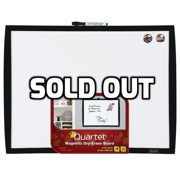 Magnetic dry-erase board