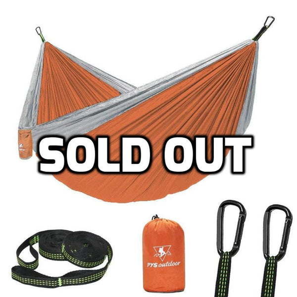 Double Camping Hammock with Straps