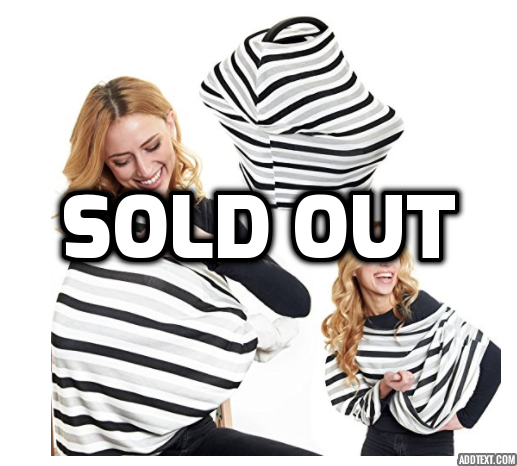 Ultra soft breathable stretchy multi-use nursing cover and car seat cover