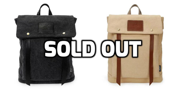 Casual canvas backpack