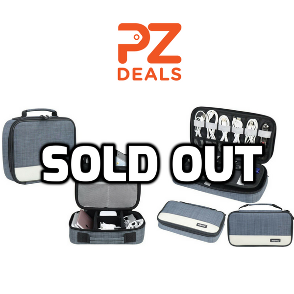 Traveling cable organizer cases