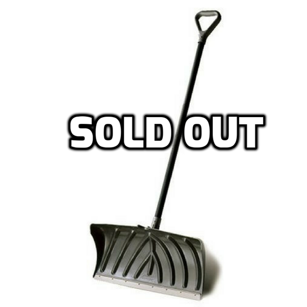 Suncast 24-Inch Snow Shovel/Pusher with Wear Strip