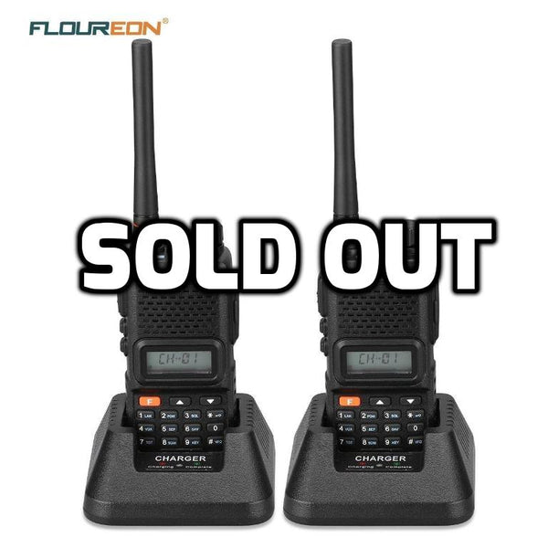 Pack of 2 rechargeable 22 channel radios