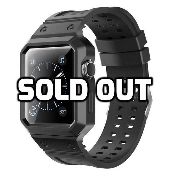 Apple Watch Band 42mm with Shock-proof Protective Case