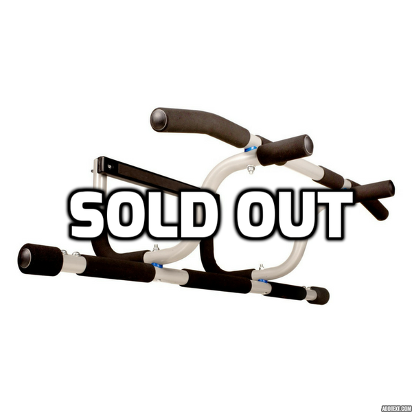 Body Press Doorway Pull Up Bar with Elevated Bar & Adjustable Width