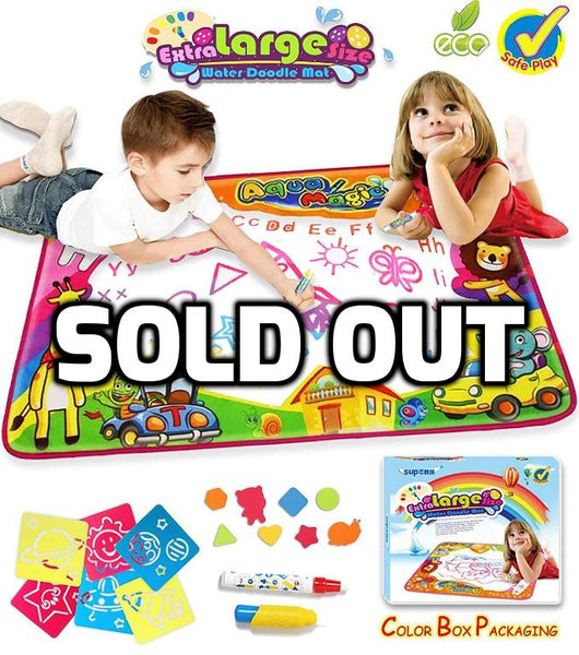 Extra large magic water doddle mat