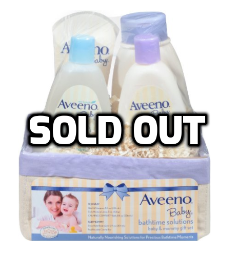 Set de regalo Aveeno Baby Daily Bath Time Solutions