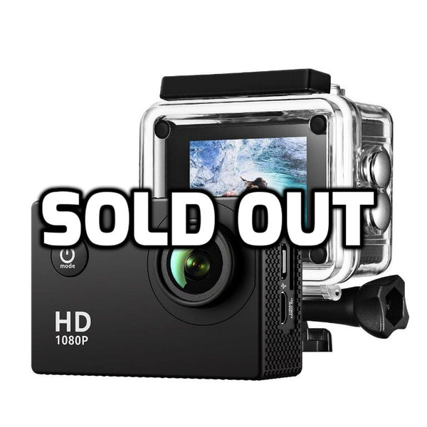 Waterproof sports action camera