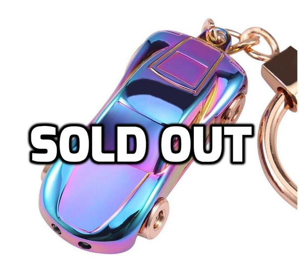 Key chain LED flashlight