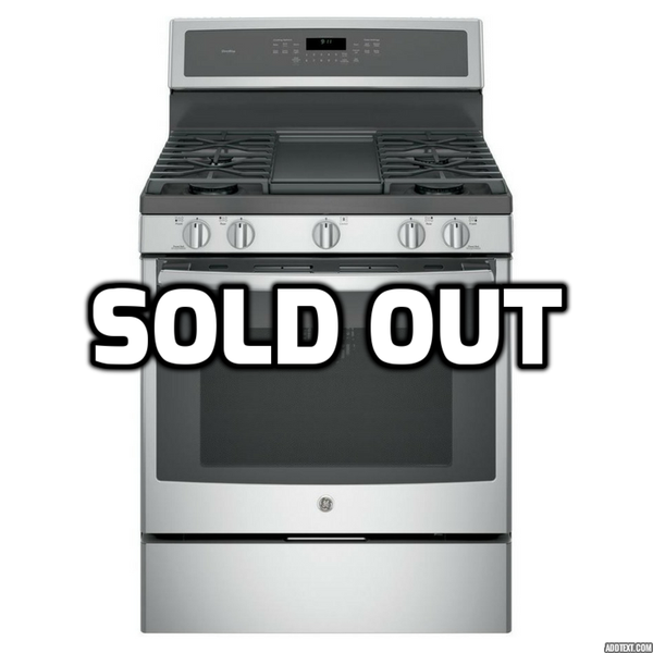 GE 5-Burner Freestanding 5.6-cu ft Self-cleaning Convection Gas Range